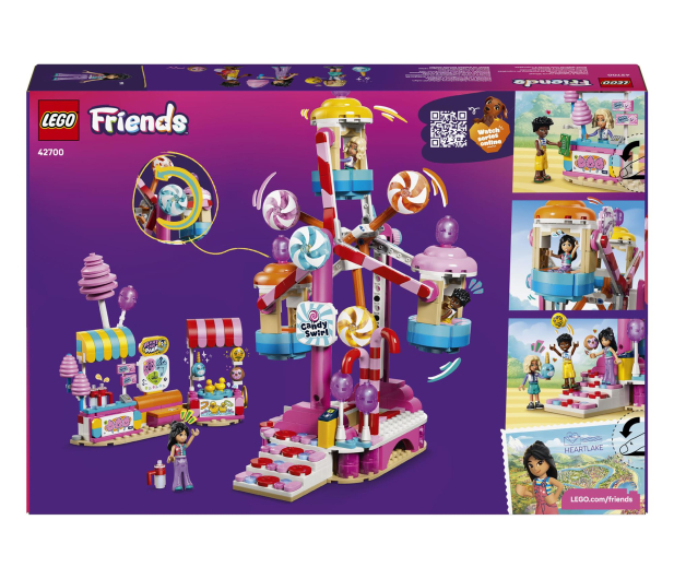 LEGO FRIENDS 42700 Cukierkowo-babeczkowy diabelski młyn - 1529778 - zdjęcie 9